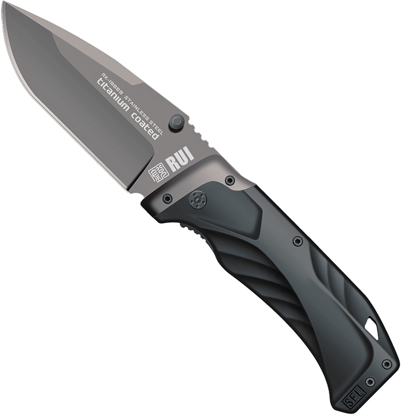 product image for K-25 Black Tacitcal Linerlock 3 3/4" Blade