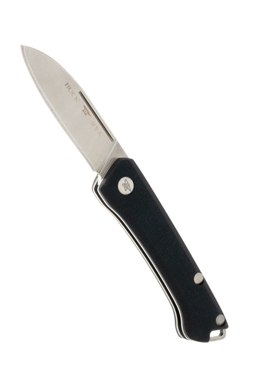 product image for K-25 Saunter Black Canvas Micarta Slipjoint Knife