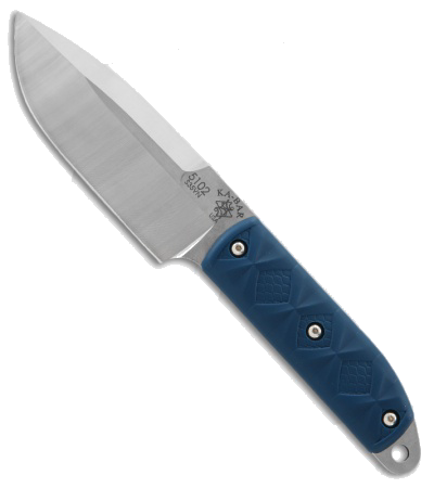 Ka-Bar Snody Big Boss Fixed Blade Knife S35VN Blue Purple Scales JRE Sheath 5102 product image
