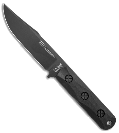 product image for Ka-Bar Black John Ek Commando Short Clip Point Fixed Blade Knife EK50