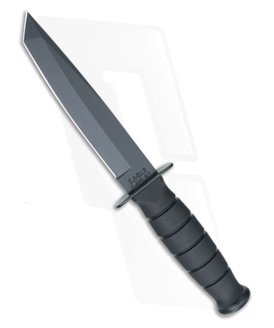 Kabar Black 1254 Tanto Knife with Leather Sheath product image