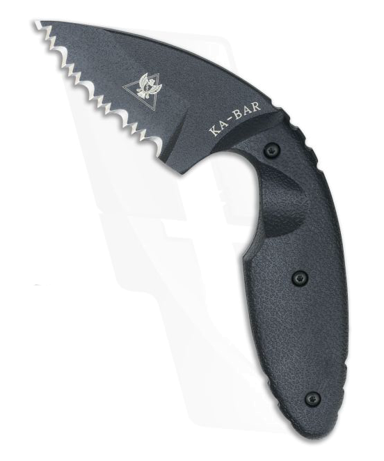 Kabar TDI Law Enforcement Knife Black Fully Serrated 1481 product image