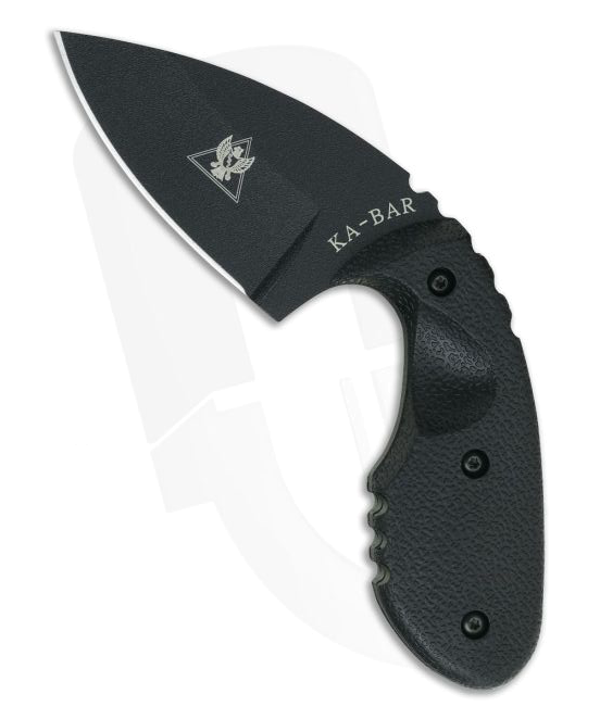 Kabar Black TDI Investigator 1493 Plain Edge Tactical EDC Fixed Blade Knife product image