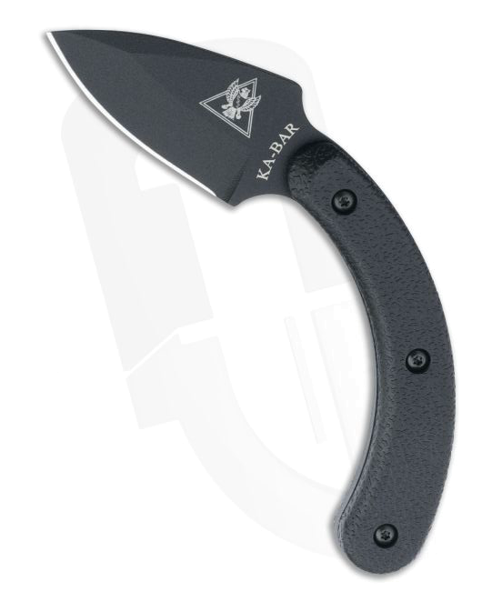 product image for Kabar Black TDI Ladyfinger AUS 8 Fixed Blade Knife 1494