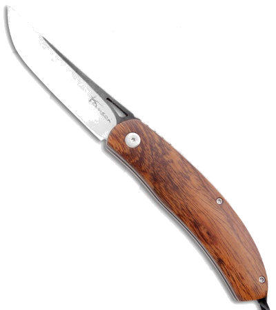 product image for Kansei Matsuno F04 Friction Folder Knife Carbon Fiber Handle Satin Blade
