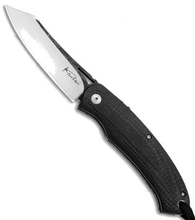 product image for Kansei Matsuno LRF-05 Carbon Fiber Slip Joint Folding Knife