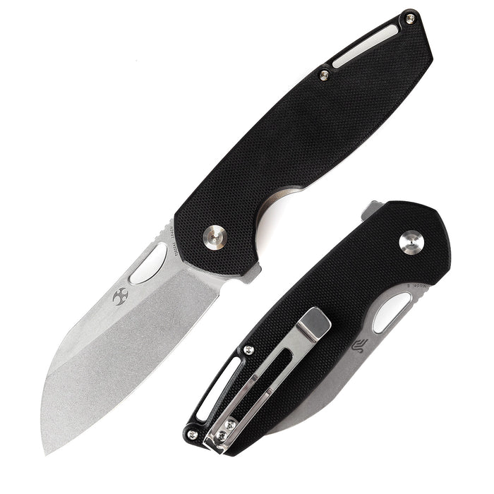 product image for Kansept Model 6 Black G10 Handle 3.5-inch 154CM Blade T1022A1 Knife