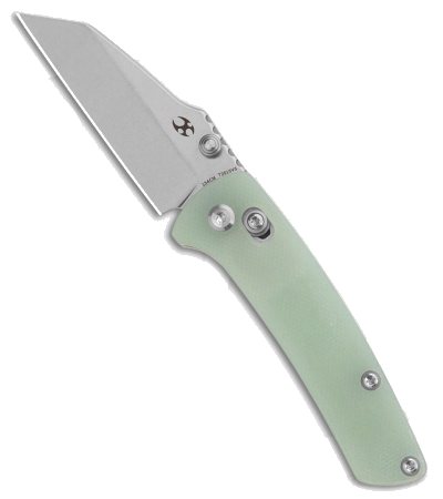 product image for Kansept Knives Little Main Street Crossbar Lock Knife Jade G 10 2 25 SW