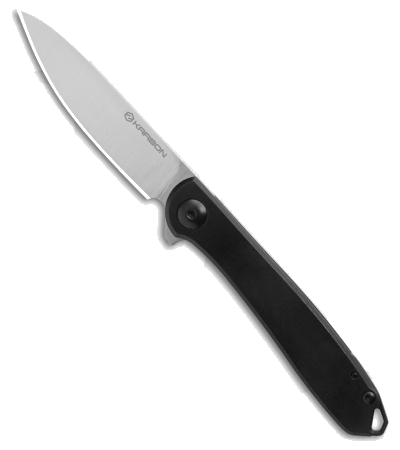 product image for Karbon Tidbit Frame Lock Knife Black PVD Steel