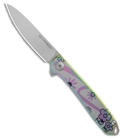 product image for Karbon Knives Tidbit Frame Lock Knife Satin