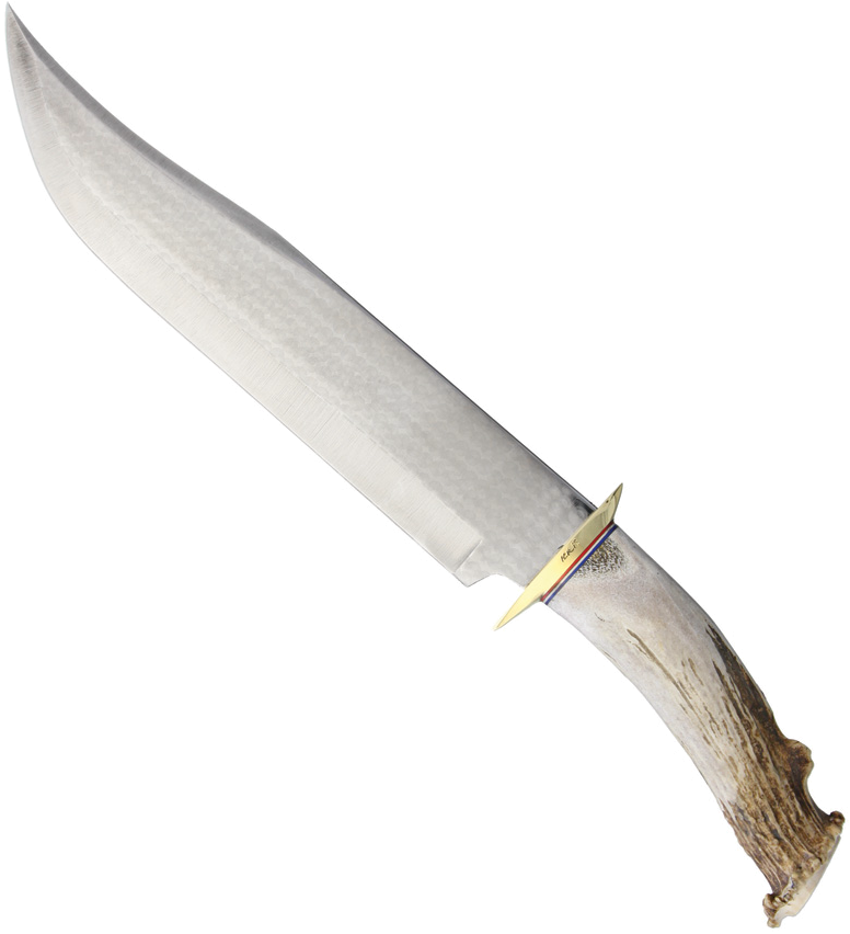 product image for Ken Richardson Knives Brown Elk Antler Handle Bowie 11