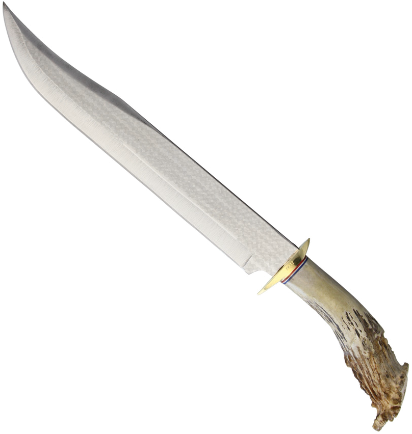 product image for Ken Richardson Slim Bowie 11 Elk Antler Handle