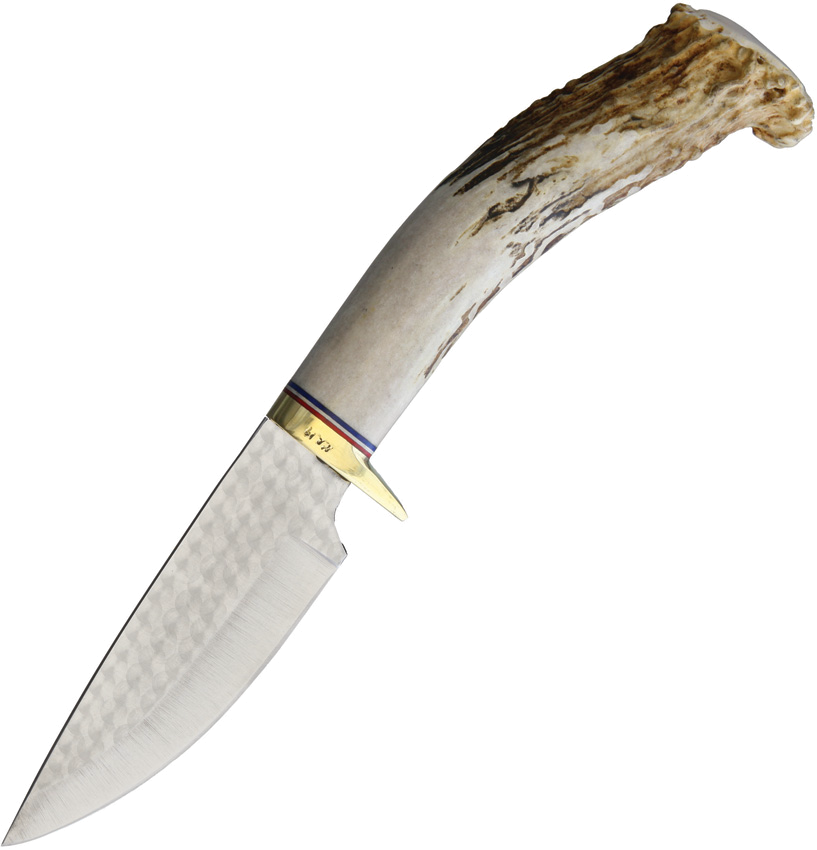 product image for Ken Richardson Knives Drop Point Hunter 4 Brown Handle