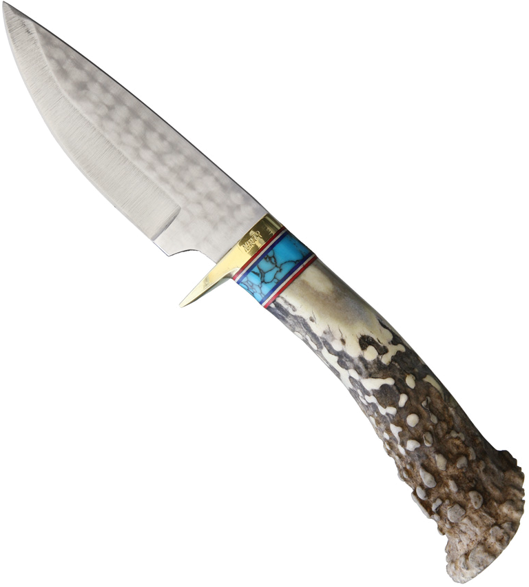 product image for Ken Richardson Knives Drop Point Hunter 4 Brown Handle