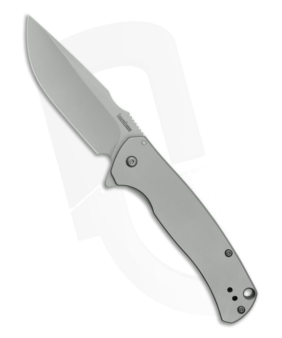 product image for Kershaw Scour 1416 Gray Assisted Flipper Knife