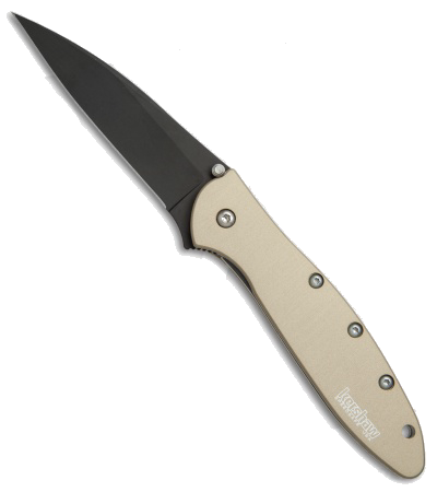 Kershaw Leek 1660 DSBLK Assisted Opening Knife Desert Sand