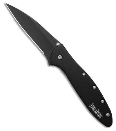 Kershaw Leek Black Assisted Opening Liner Lock Knife