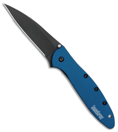 Kershaw Leek Assisted Opening Knife 1660NBBLK Blue