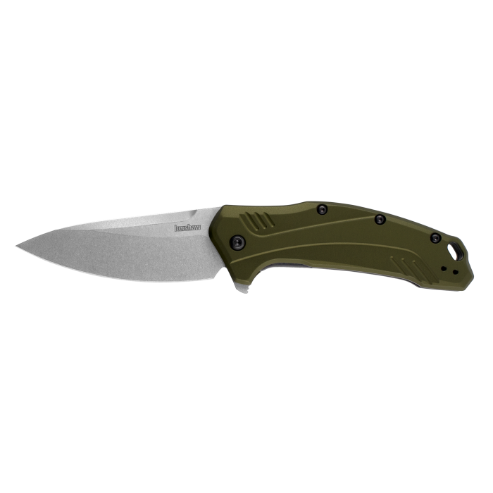 Kershaw Link 1776 OLSW Olive Green Aluminum Handle product image