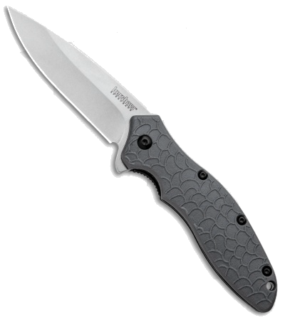 Kershaw Oso Sweet Gray GFN Handle Stonewash Blade 1830GRYSW