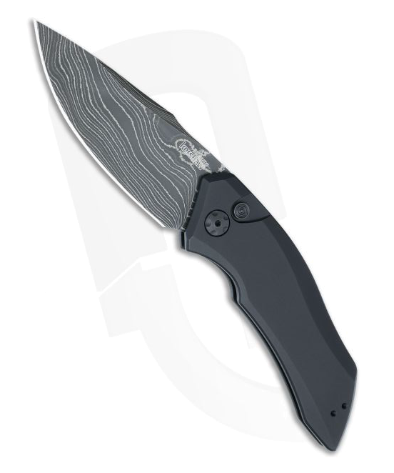 Kershaw Launch 1 Damascus Black 7100 BLKDAM Knife product image