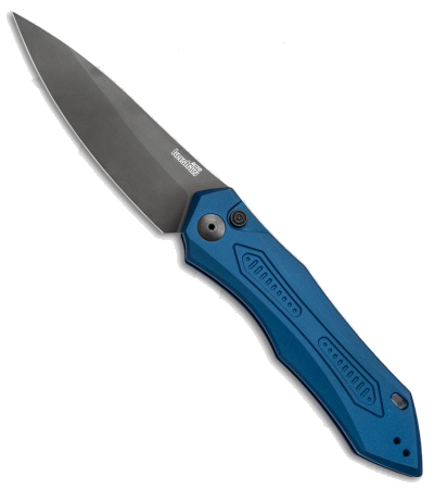 Kershaw Launch 6 Automatic Knife Blue Aluminum 7800 BLUBLK