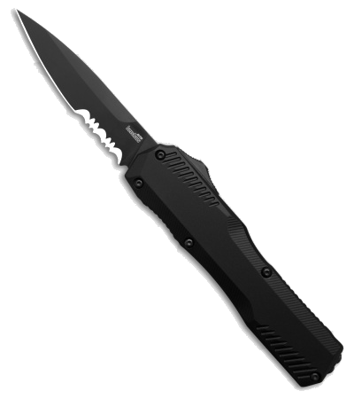 Kershaw Livewire MagnaCut DA OTF Automatic Knife Black 9000 BLKST product image
