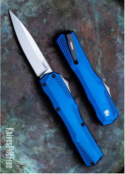 product image for Kershaw Blue Livewire OTF Auto Knife 9000 BLU