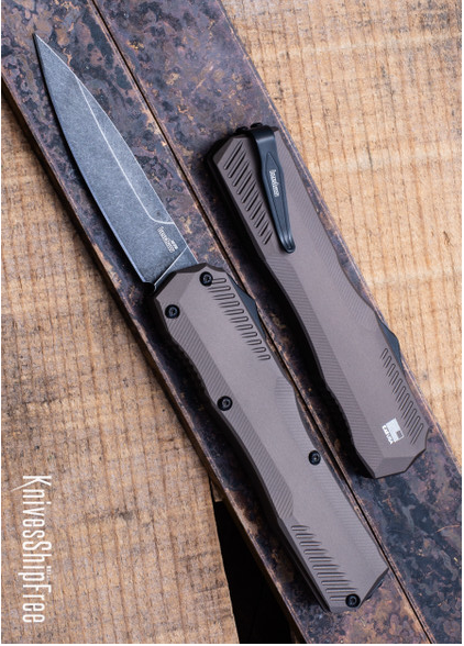 Kershaw Livewire OTF Auto Flat Dark Earth CPM MagnaCut BlackWash 9000