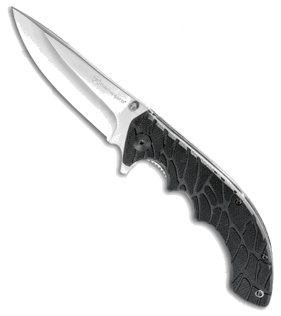product image for Kilimanjaro Makazi Black G-10 Folding Knife 3.625" Satin Blade 910059