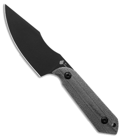 Kizer Maverick Customs Harpoon Black Micarta Fixed Blade Knife CPM 10V product image