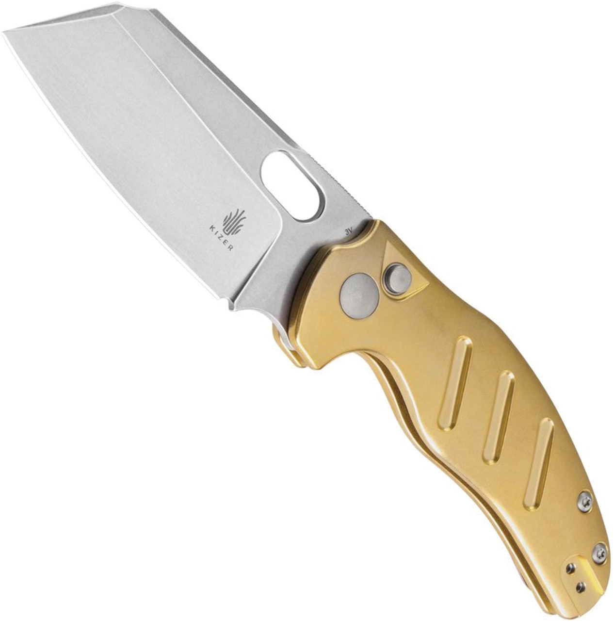 Kizer Sheepdog V4488BC2 Brass Flipper product image