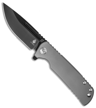 Kizer Escort Black CPM-S35VN Titanium Frame Lock Knife Ki4481