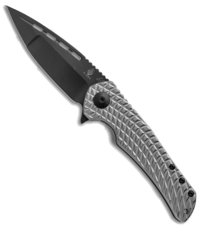 Kizer Black Yamakasi Frame Lock Flipper Knife CPM-S35VN Ki-4489