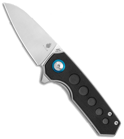 Kizer Lieb Black G-10 Handle Liner Lock Flipper Knife N690 Satin Blade