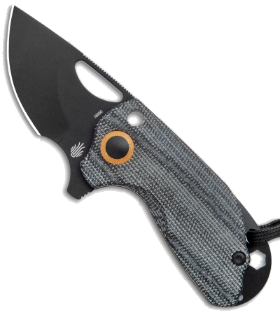 product image for Kizer Catshark Black Micarta N690 Folding Knife V2561