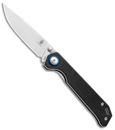 product image for Kizer Mini Begleiter Black G10 Handle Stonewash Blade Folding Knife