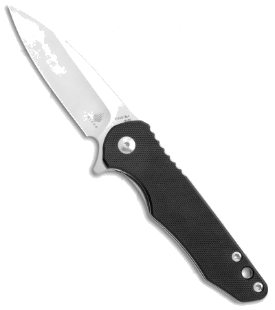 Kizer Barbosa Black G-10 Handle Satin VG-10 Blade Liner Lock Knife V3487N1