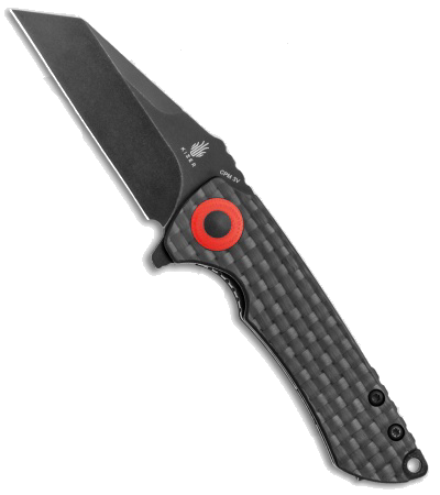 Kizer Mini Critical Liner Lock Knife Black CPM-3V Blade Carbon Fiber Handle product image