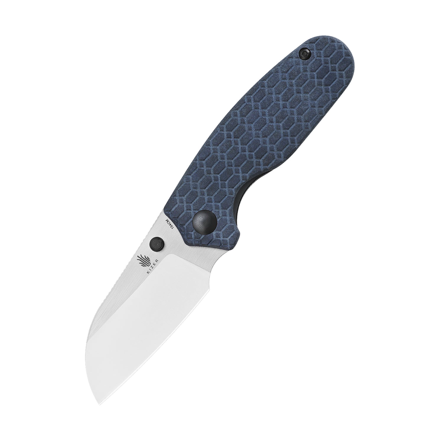 product image for Kizer Towser S V3593SC1 Blue Richlite Liner Lock Knife