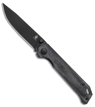 Kizer Begleiter Black Micarta Handle Black BD1N Blade Knife