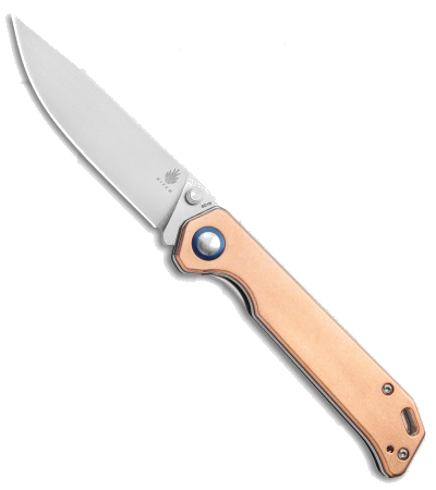 Kizer Begleiter Copper Handle Stonewash CTS-BD1N Blade Liner Lock Knife