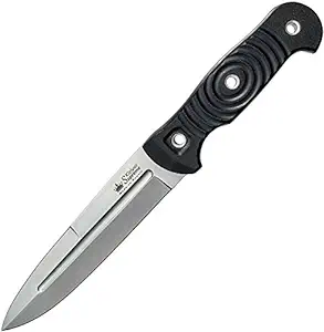 product image for Kizlyar Supreme Legion KK0034 Niolox Steel Outdoor Knife Black G10 Handle