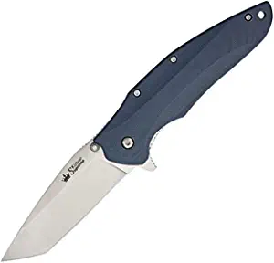 product image for Kizlyar Supreme Blue Zorg KK0226 D2 Tool Steel Folding Knife