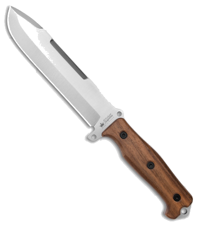 product image for Kizlyar Supreme Survivalist X AUS-8 Fixed Blade Knife Walnut Wood KK0241