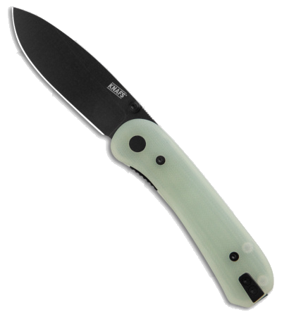 product image for KNAFS Lander EDC Natural G10 Black Liner Lock Knife