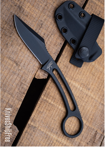 product image for Knight-Elements The Element A2 Tool Steel Black Nitride Fixed Blade Knife