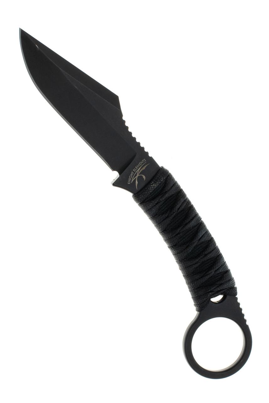 product image for Knight-Elements Black Tsukamaki Wrapped Knife