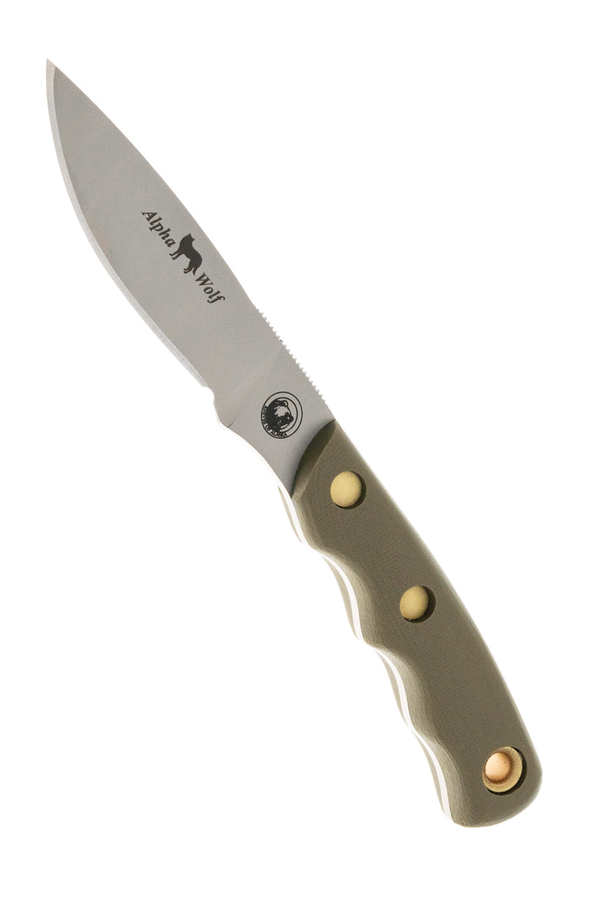 product image for Knives of Alaska Alpha Wolf S30V Olive Drab G10