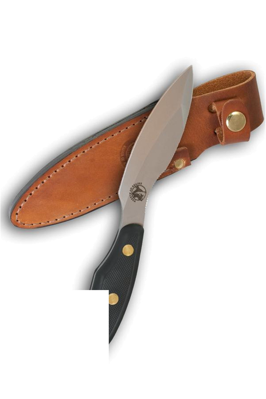 product image for Knives of Alaska Yukon Belt Knife Model 1 Black Non-Glare Matte Finish